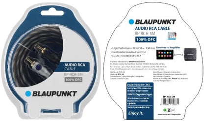 Blaupunkt BP RCA - 3 Meters (RCA Cable - OFC)