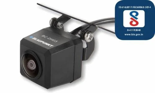 Blaupunkt Universal Rear Number Plate Camera with AHD & SD Picture Quality BC DH03
