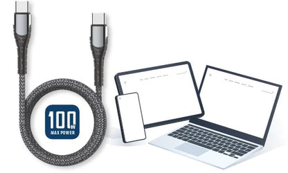 Blaupunkt 100 Watts Fast Charging Cable BP C2C Data Cable - view 2