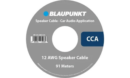 Blaupunkt BP-12S-300-CCA-IN (12 GA CCA Speaker Wire - 91 Meters)