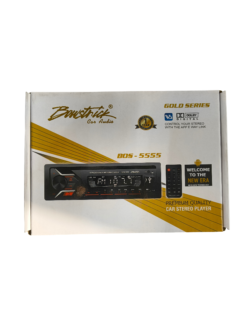 Bowstrick BOS-5555 Gold Series Car Stereo - view 2